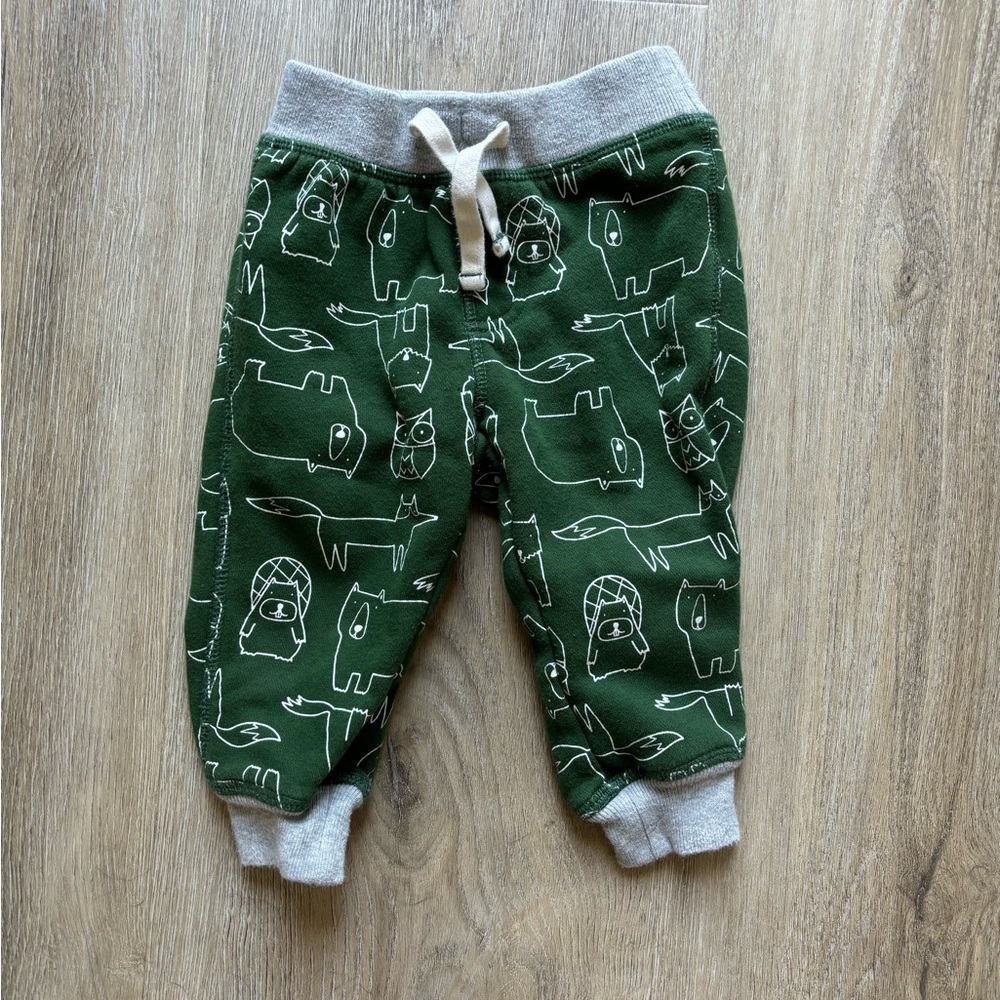 BabyGap 12-18 month woodland animals sweatpants